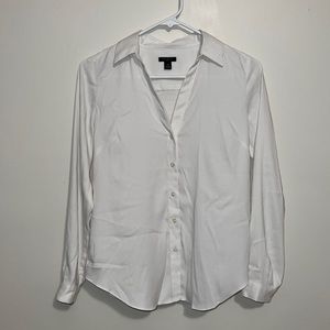 Ann Taylor White Blouse